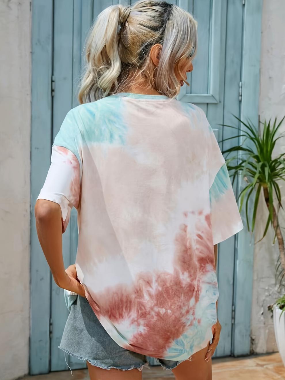 Tie-Dye Oversized Shirt