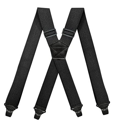 Men's Strap Clip Suspenders Rubber Buckle Aviation Suspender Pants