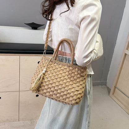 Woven Crossbody Bag