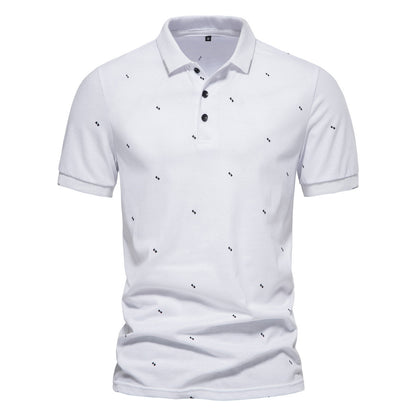 Pattern Polo Shirt