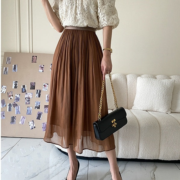 Flowy Midi Skirt