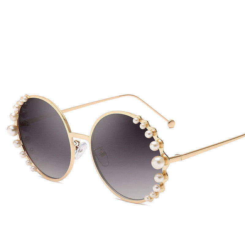 Round Pearl Sunglasses