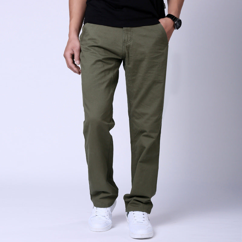 Pure cotton business casual pants