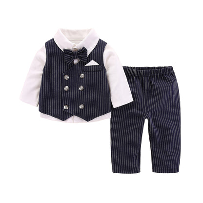 Baby new style gentleman handsome split clothes