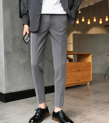 British style business casual pants