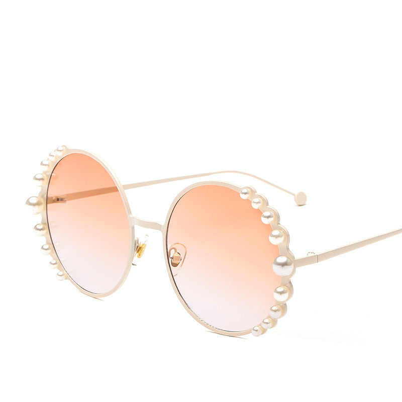 Round Pearl Sunglasses