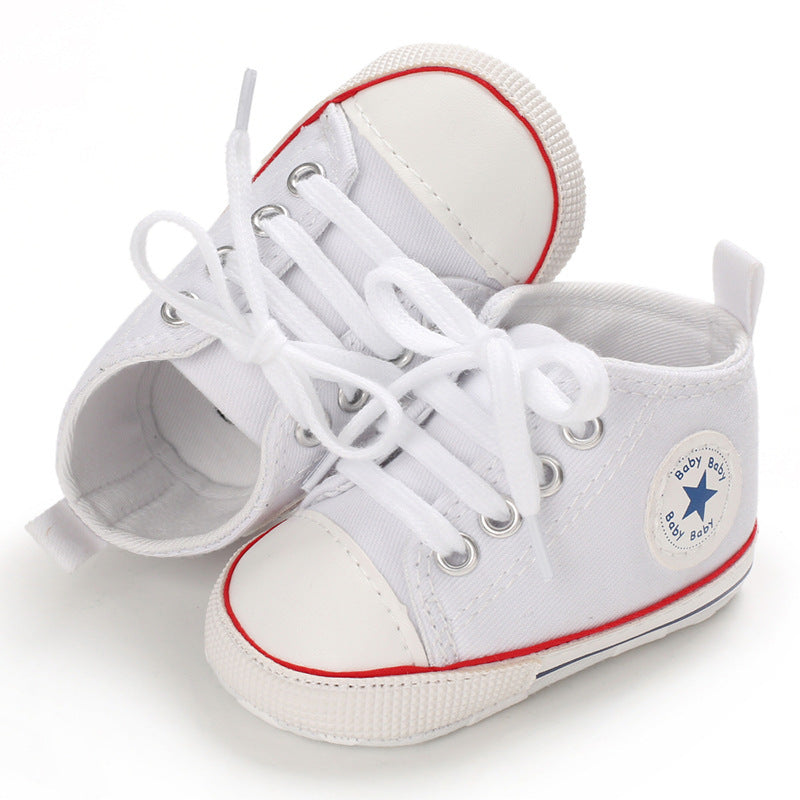 Baby soft-soled shoesBaby shoes canvas shoes