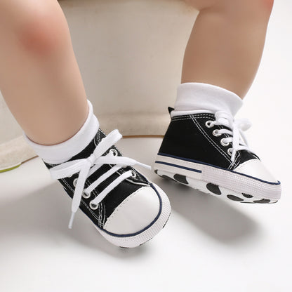 Baby soft-soled shoesBaby shoes canvas shoes