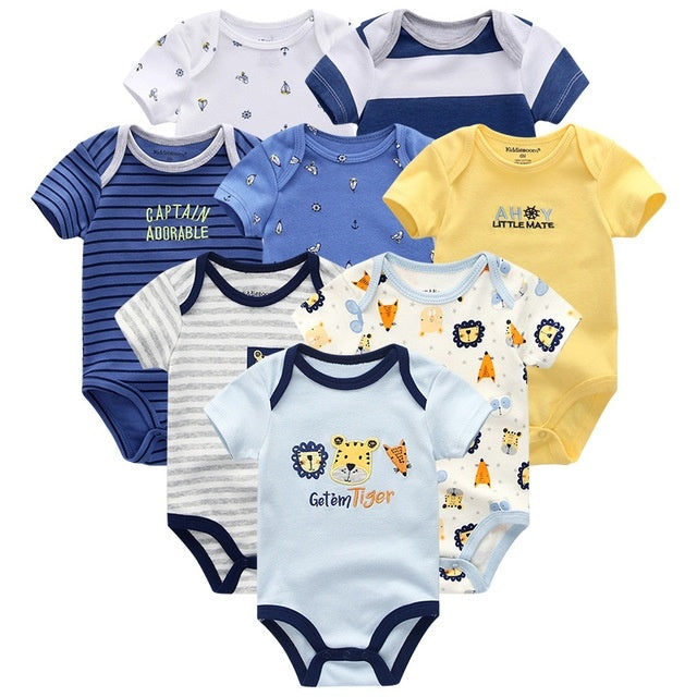 Baby Clothes Unisex Newborn Rompers Cotton Toddler Jumpsuits