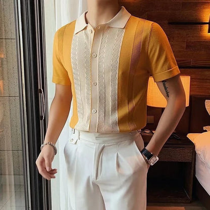 Men's  Short Sleeve Blouse