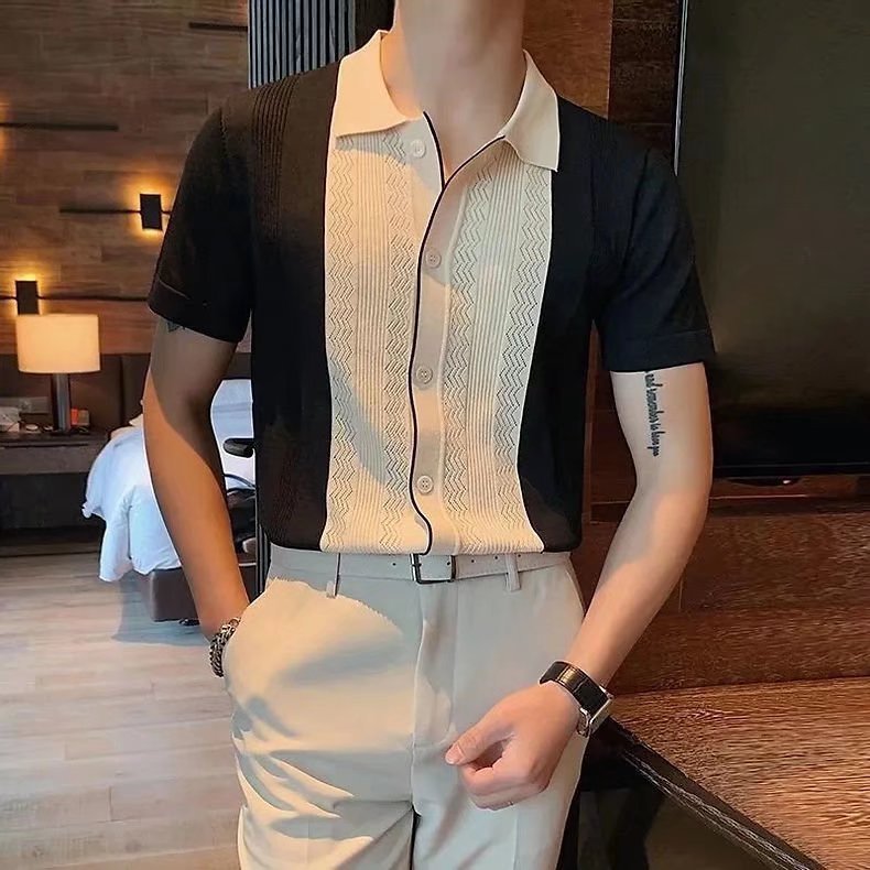 Men's  Short Sleeve Blouse