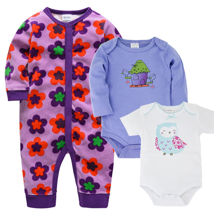 Baby 3-piece Baby Clothes For Boys and Girls