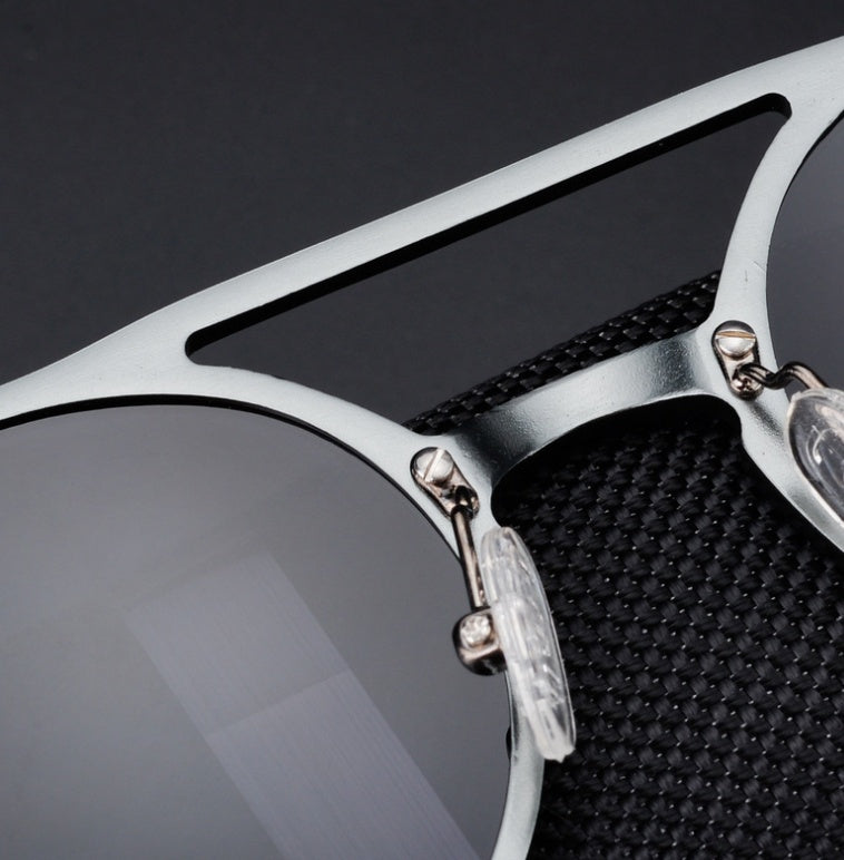 Round Polarized Sunglasses