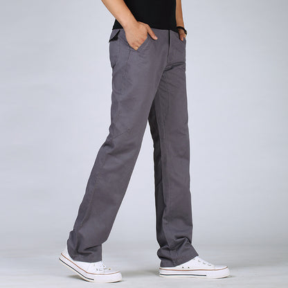 Pure cotton business casual pants