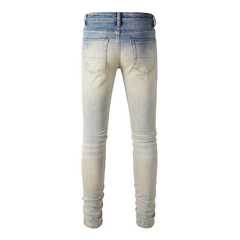 Fashion Personality Skinny Pants Denim