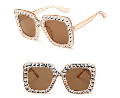 Studded Frame Sunglasses