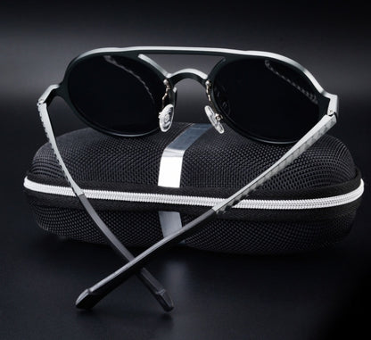 Round Polarized Sunglasses