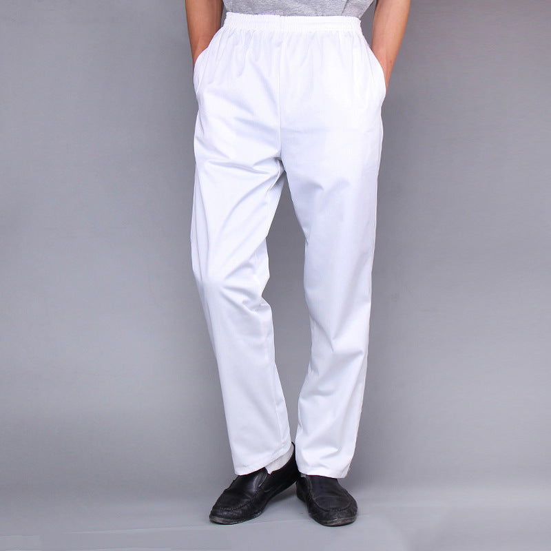 Fully elastic chef black pants