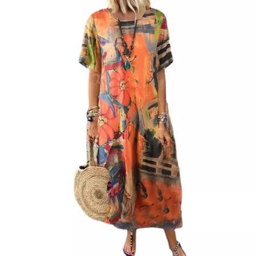 Women's Fashion Individual Casua Dress