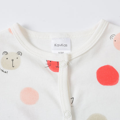 Cartoon baby jumpsuit