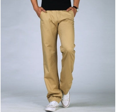 Pure cotton business casual pants