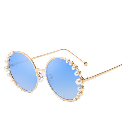 Round Pearl Sunglasses