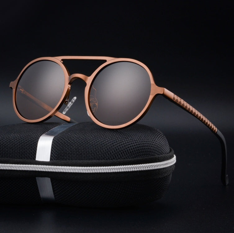 Round Polarized Sunglasses