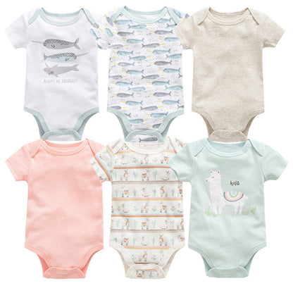 Six sets of newborn clothes