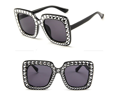 Studded Frame Sunglasses