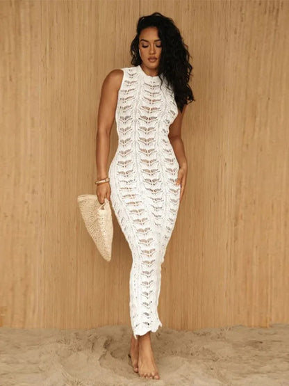 Crochet Bodycon Dress