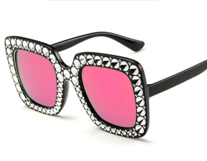 Studded Frame Sunglasses