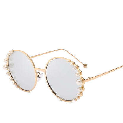 Round Pearl Sunglasses