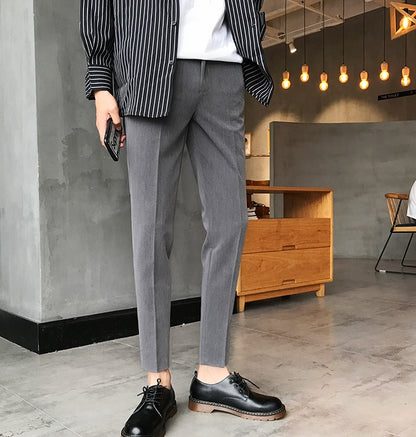 British style business casual pants