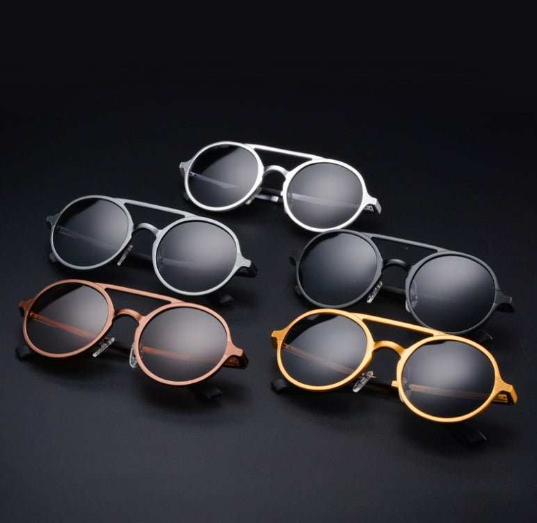 Round Polarized Sunglasses