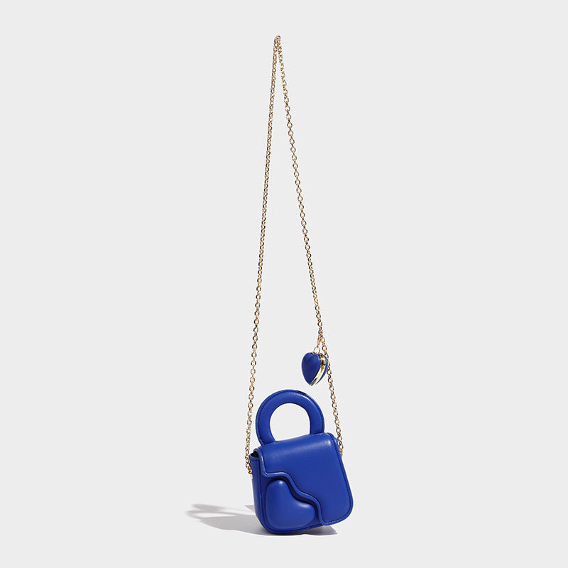 Small Heart Chain Crossbody Bag