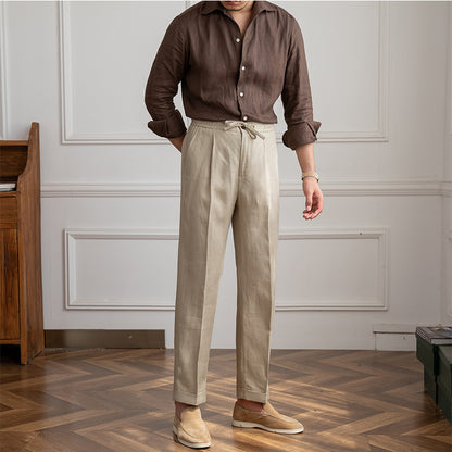 Casual Thin Drawstring Casual Pants