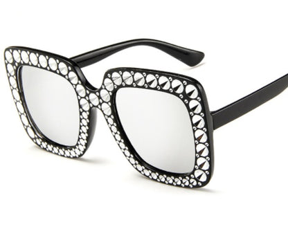 Studded Frame Sunglasses