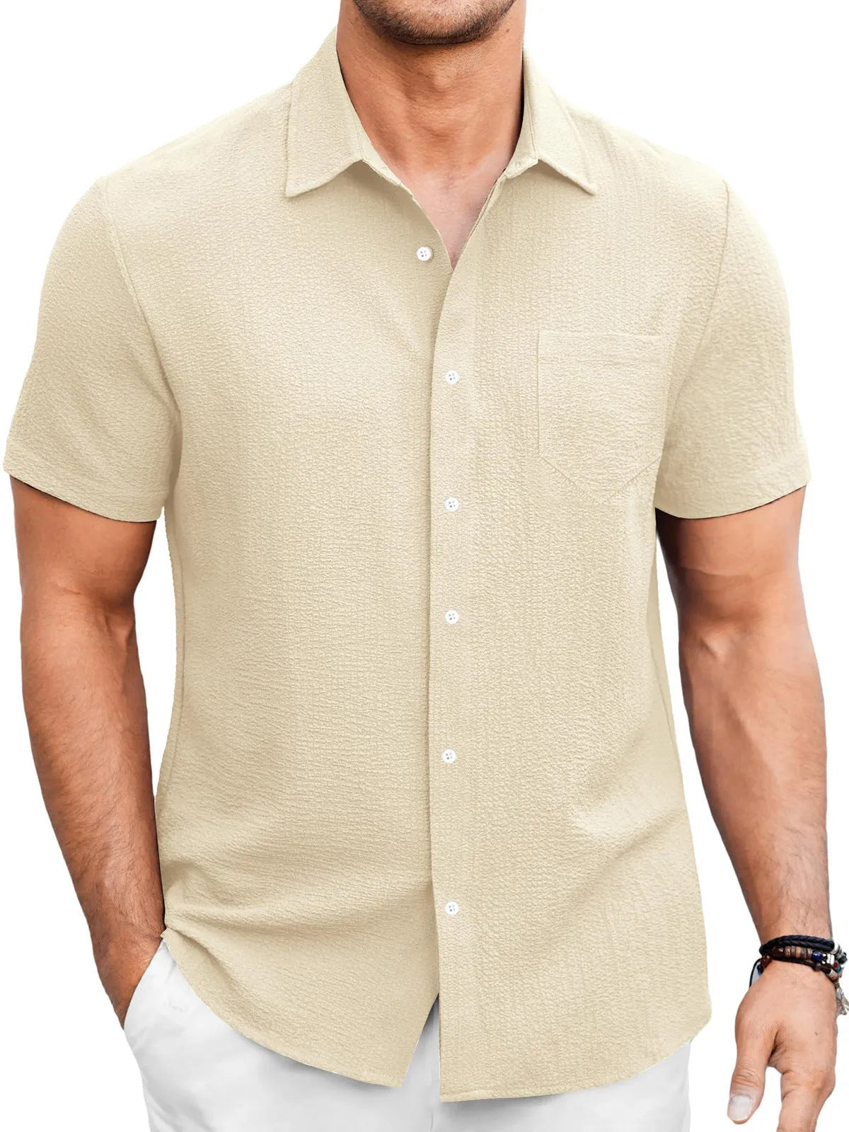 Button Down Short Sleeve Shirt