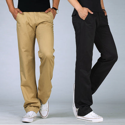 Pure cotton business casual pants