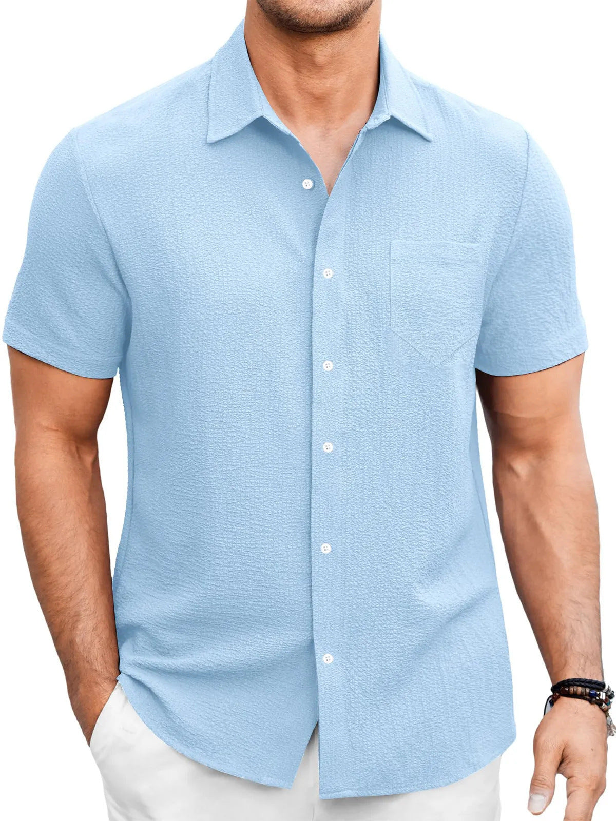 Button Down Short Sleeve Shirt