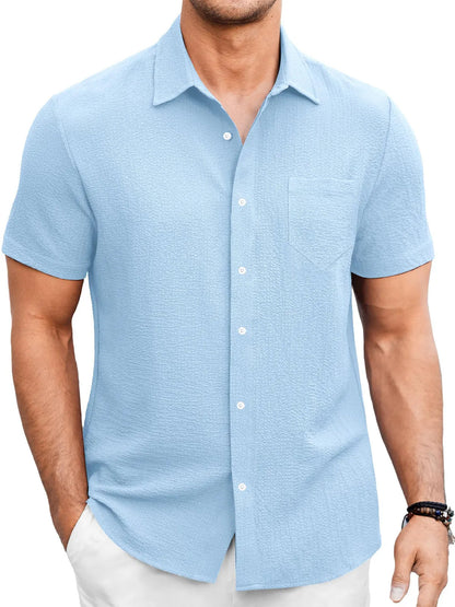 Button Down Short Sleeve Shirt