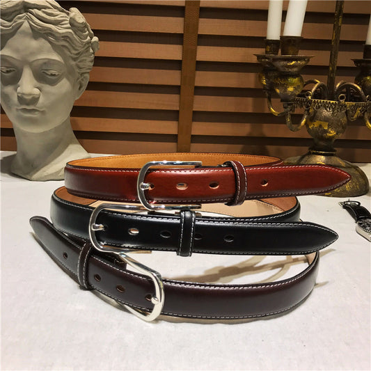 Versatile Retro Simple Leather Belt