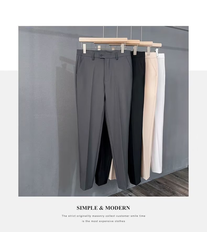 Men's Springsummer Business Casual Pants