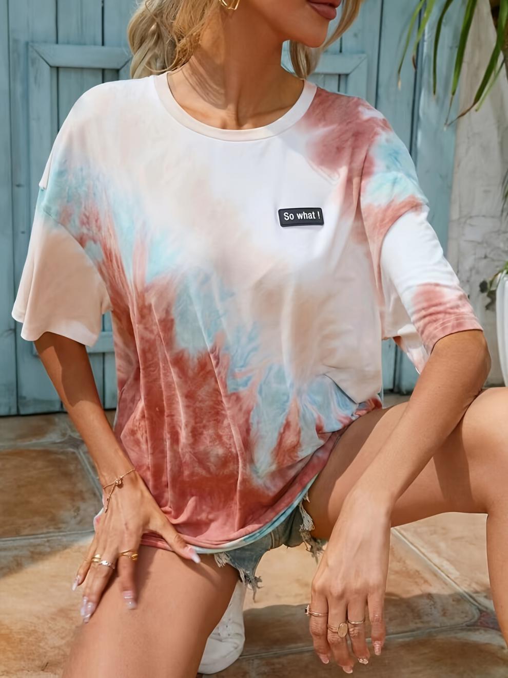 Tie-Dye Oversized Shirt