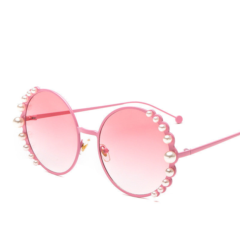 Round Pearl Sunglasses