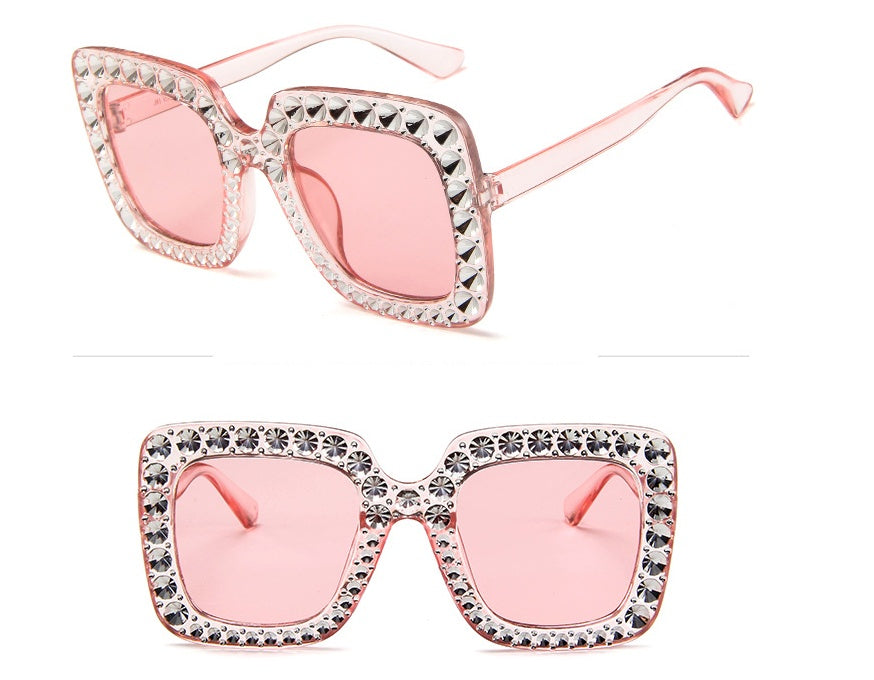 Studded Frame Sunglasses