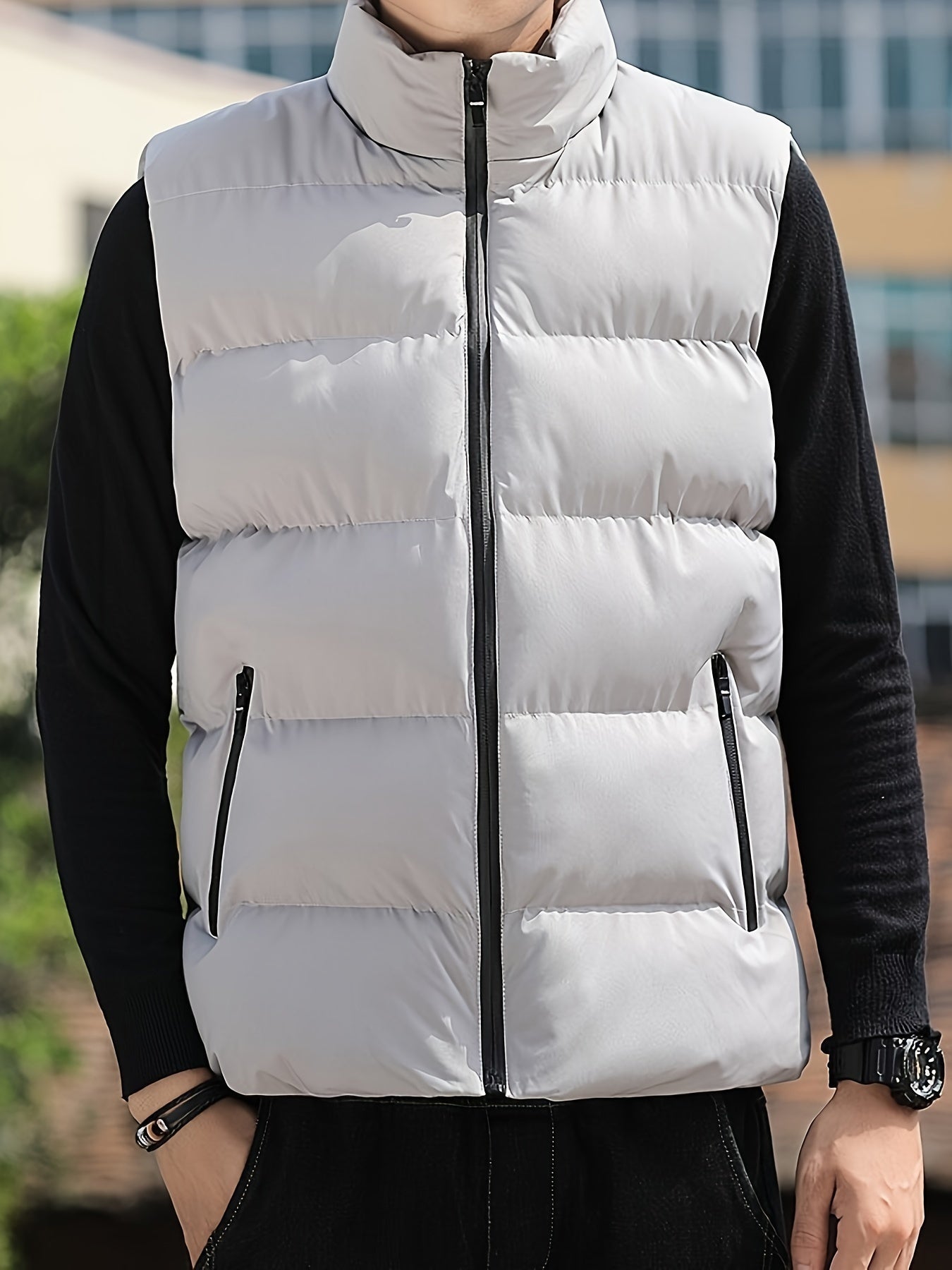 Sleeveless Windproof Jacket