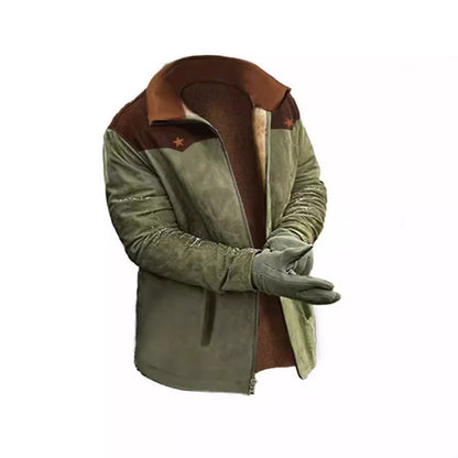 Turn-down Collar Coat