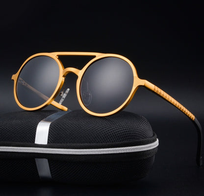 Round Polarized Sunglasses