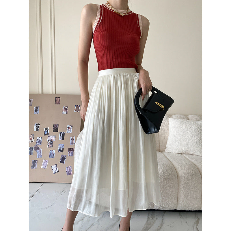 Flowy Midi Skirt